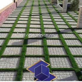 موزاییک پلیمری کوبیک سفید